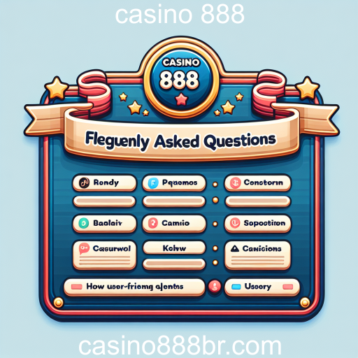 Explorando a Seção de Perguntas Frequentes do Casino 888