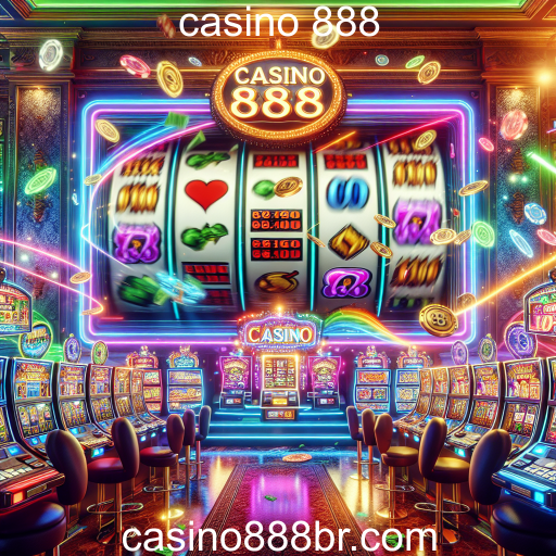 Atração dos Caça-Níqueis no Casino 888